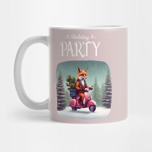 Fox's pink scooter Mug